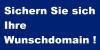Sichern Sie sich Ihre eigene Domain!